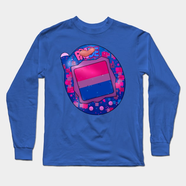 TamaPride - Bisexual Long Sleeve T-Shirt by Qur0w